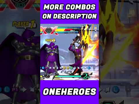 ⚔️DANTE COMBO FEAT.DOCTOR DOOM/VIPER!🤖💁‍♀️ #shorts #umvc3 #ultimatemarvelvscapcom3 #mvc3