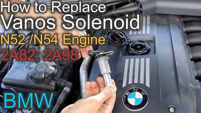 BMW Vanos Magnetventil reinigen und Rückschlagventil ausbauen und reinigen  