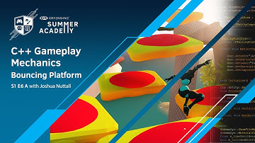 C++ Gameplay Mechanics: Bouncing Platforms - CRYENGINE Summer Academy S1E6/A - [Tutorial]