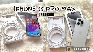 iPhone 15 Pro Max White Titanium 512GB