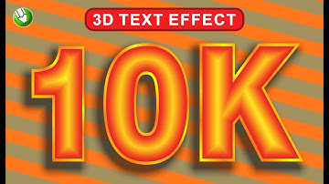 How to Make 3D Or Golden Text Effect Using Contour Tool in Coreldraw | CorelwaliSarkar