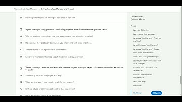 Learn the Value of Aligning with Your Manager