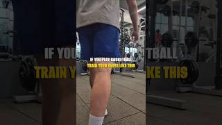Train your knees before they fail you 🏀#knee #acl #injury #basketball #gym