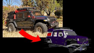 Putting an Axial SCX10.3 Jeep Gladiator in SnowRunner (Modding)