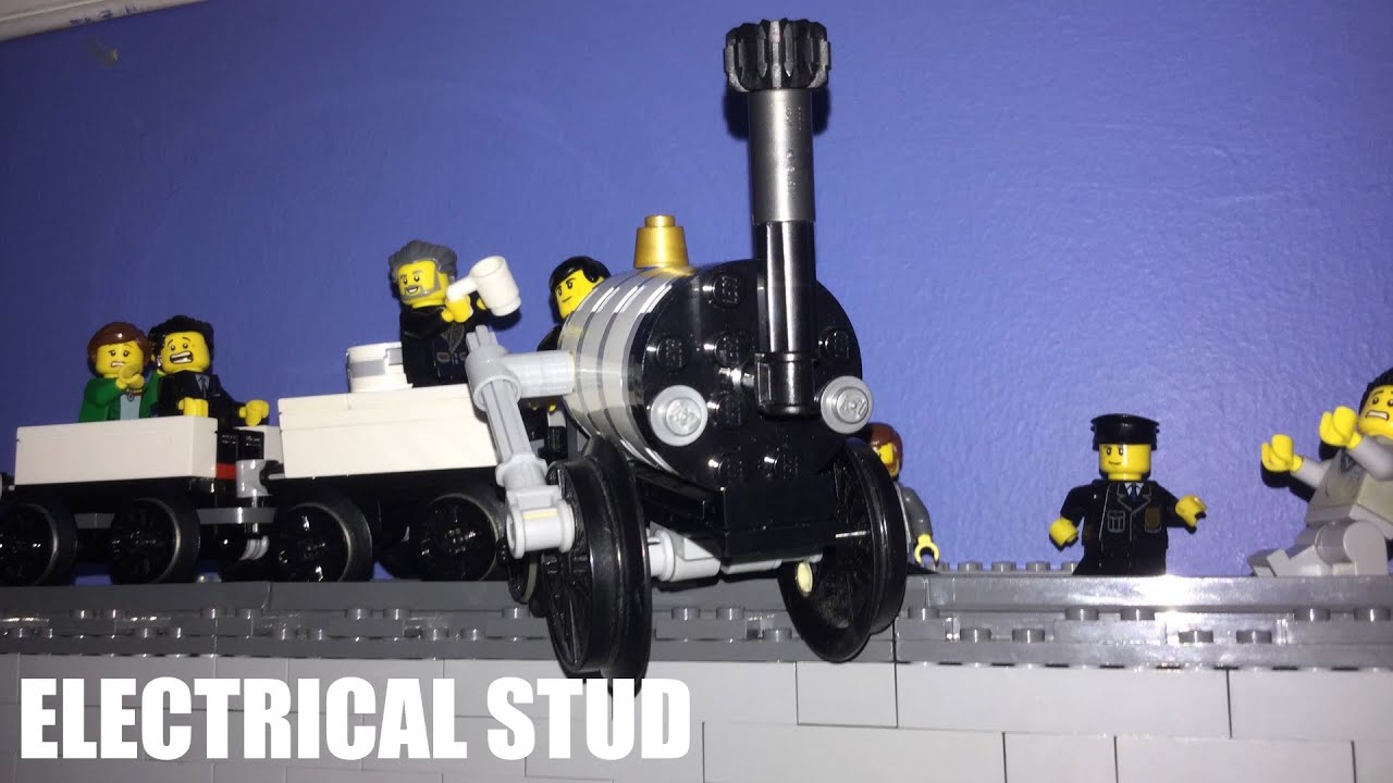 (Lego Steam Locomotive Video) The Steam Locomotive Crash (A LEGO Historical Short Film)