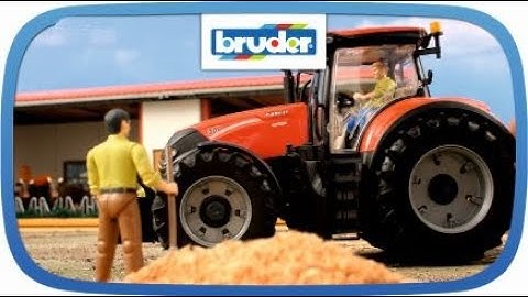 Case IH Optum 300 CVX mit Frontlader -- 03191 -- Bruder Spielwaren