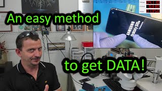 Recovering data from a Samsung phone with sudden death or hung on boot  An easy method!