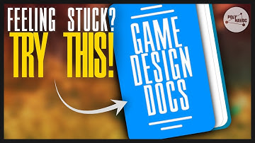 One tool to help you when feeling STUCK in game development!