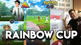 Rainbow Cup Battles vs. BrandonTan91 | Pokemon Go Indonesia