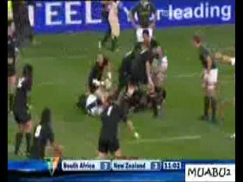 Issac Ross's 2nd International test try.