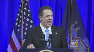 Cuomo Begins Third Term With Fiery Speech