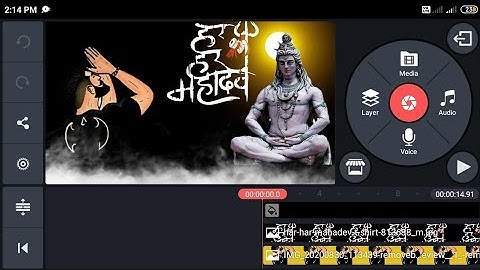 #devcreationvideography Mahakal video editing महादेव WhatsAppstatus video Kaise banaye kinemaster se