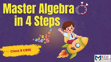 Master Algebra in 4 Steps | Add & Subtract Algebraic Expressions | Class 8 CBSE