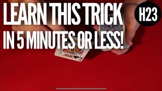 LEARN This Card Trick Today! (The Spectator Always Touches Their Card)