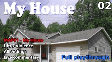 Doom II - My House - Full Playthrough (Ultra-Violence)