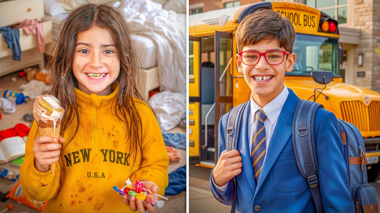 تحدي الاخ الجيد😎 ضد الاخ السيئ🤪 اتصدمت في ايسل🤯!!