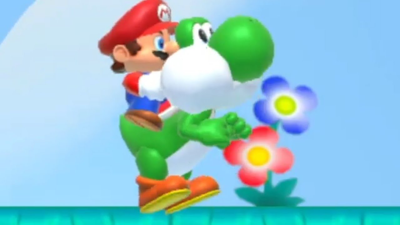 Super Mario Maker 2 - Yoshi Pow Glitch - Expert Level