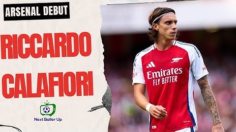 Riccardo Calafiori  Arsenal debut Highlights