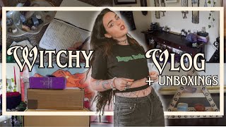 The Witch Diaries: Cleaning my Altar, Witchy Subscription Unboxings, and A Clothing Swap