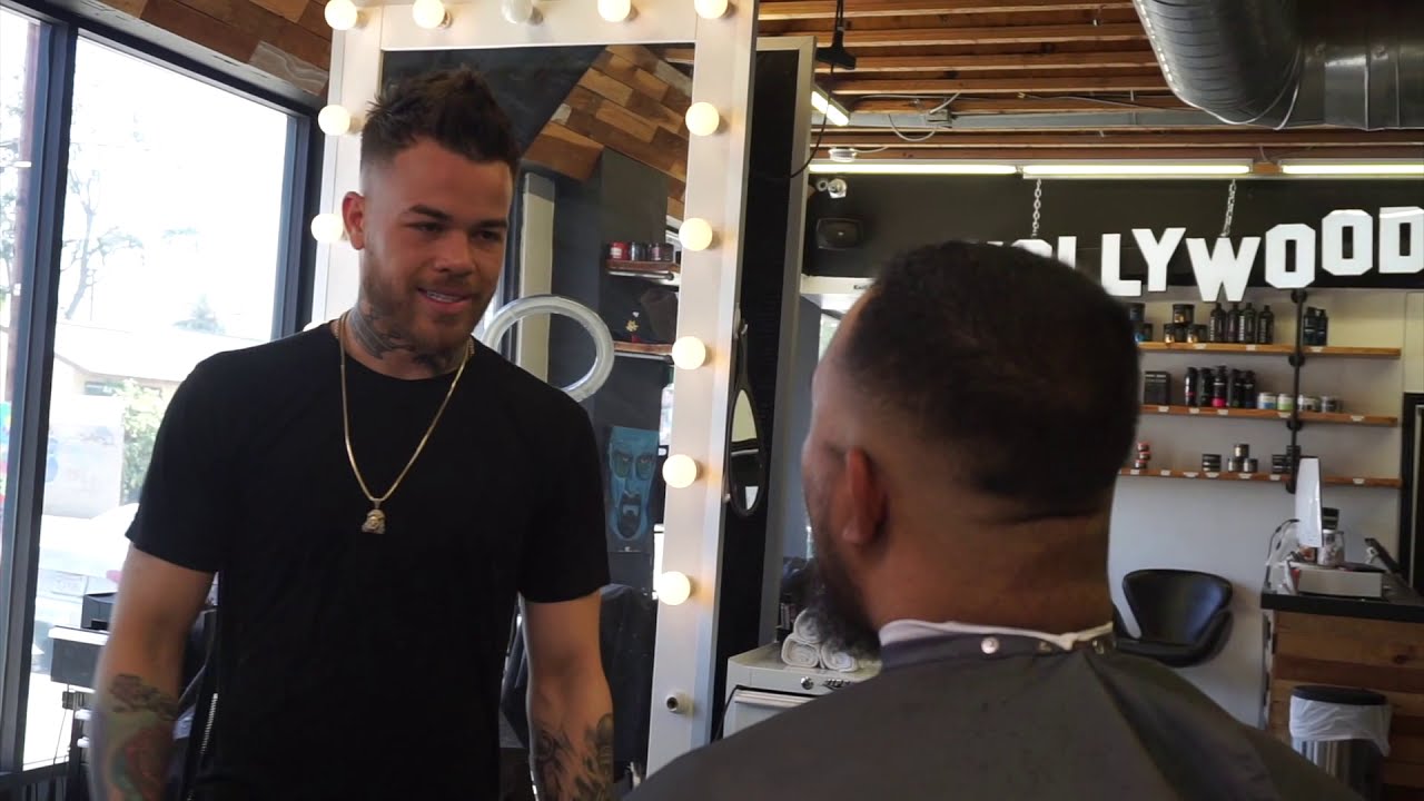 GETTING A HAIRCUT BY WESTER BARBER - YouTube
