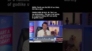 Charlie Kirk bashes Martin Luther King Jr. Taken out of context? Crystal clear. 😡 #charliekirk #mlk