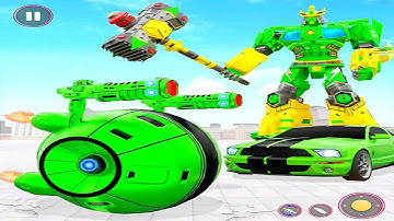 Flying Ball Robot Car Transform Game 2023 - Android Gameplay