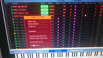 Using Envelope widget to edit Tones