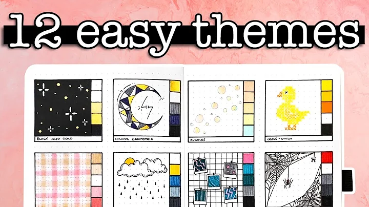 12 Easy Bullet Journal Theme Ideas for 2023