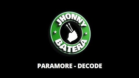 PARAMORE  -  DECODE  ( DRUMLESS )