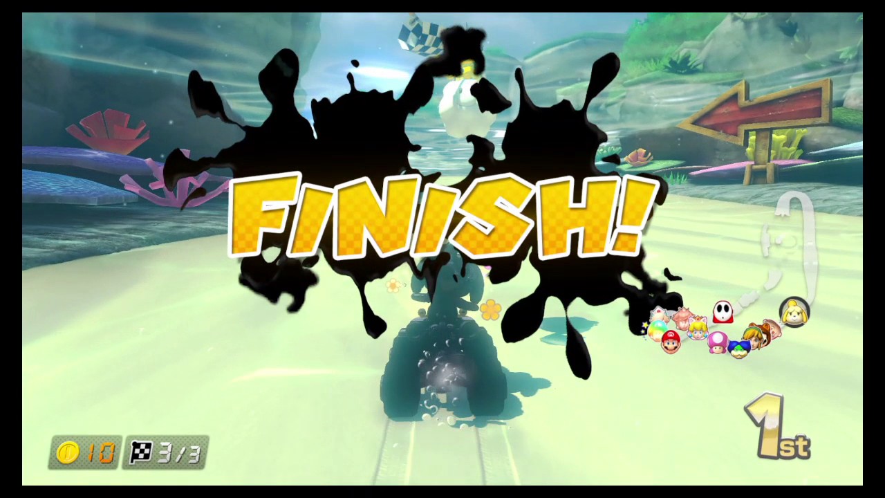 Mario Kart 8 Deluxe playthrough - Isabelle - 150cc Star cup