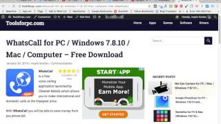 WhatsCall for PC / Mac / Windows 7/8/10 - Download Free screenshot 2