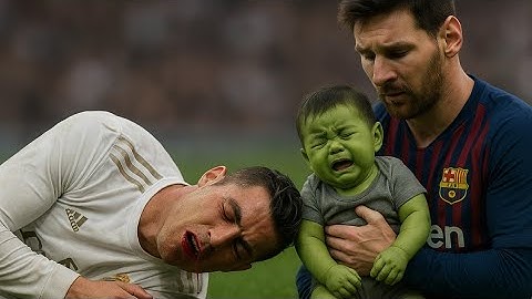 Unexpected team up: ronaldovsmessi Sad Defeat | Emotional Moment | Veo 3 Ai video