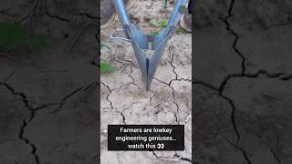 Why didn't anyone think of this farming hack before #diy #gardening #tools