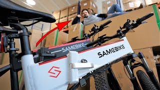 UNBOXING, montaggio e sblocco velocità massima Bici Elettriche Samebike