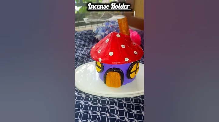 || DIY incense Holder || #youtubeshorts #shortsfeed #diy #incenseholder #claycraft #craft #creative