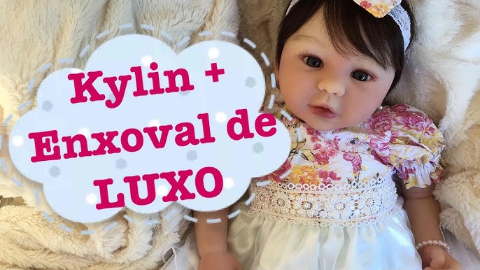 Bebê Reborn Honey - Enxoval de Luxo