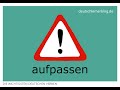 aufpassen | Konjugation, Bedeutungen &amp; Beispiele | 200 deutsche Verben (013/200)