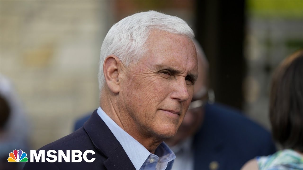 Former vice president Mike Pence kicks off Iowa campaign tour in ...