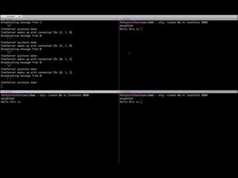Demo of an asynchronous server in Rust