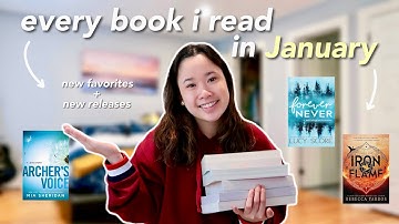 all the books i read in january 📚❄️ january wrap-up