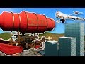 AIRSHIP ATTACKS LEGO CITY! - Brick Rigs Multiplayer Gameplay - Lego Blimp Battle