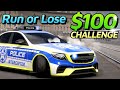$100 Police Chase Challenge in CarX - Run or Lose #2