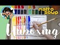 Japanese Watercolors! Kissho Gansai Watercolors Unbox and Swatch