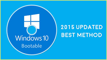 Create Windows 10 Bootable DVD [2015 UPDATED] + Bonus at the END