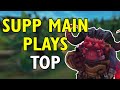 Support main plays ornn top and does something top laners never do