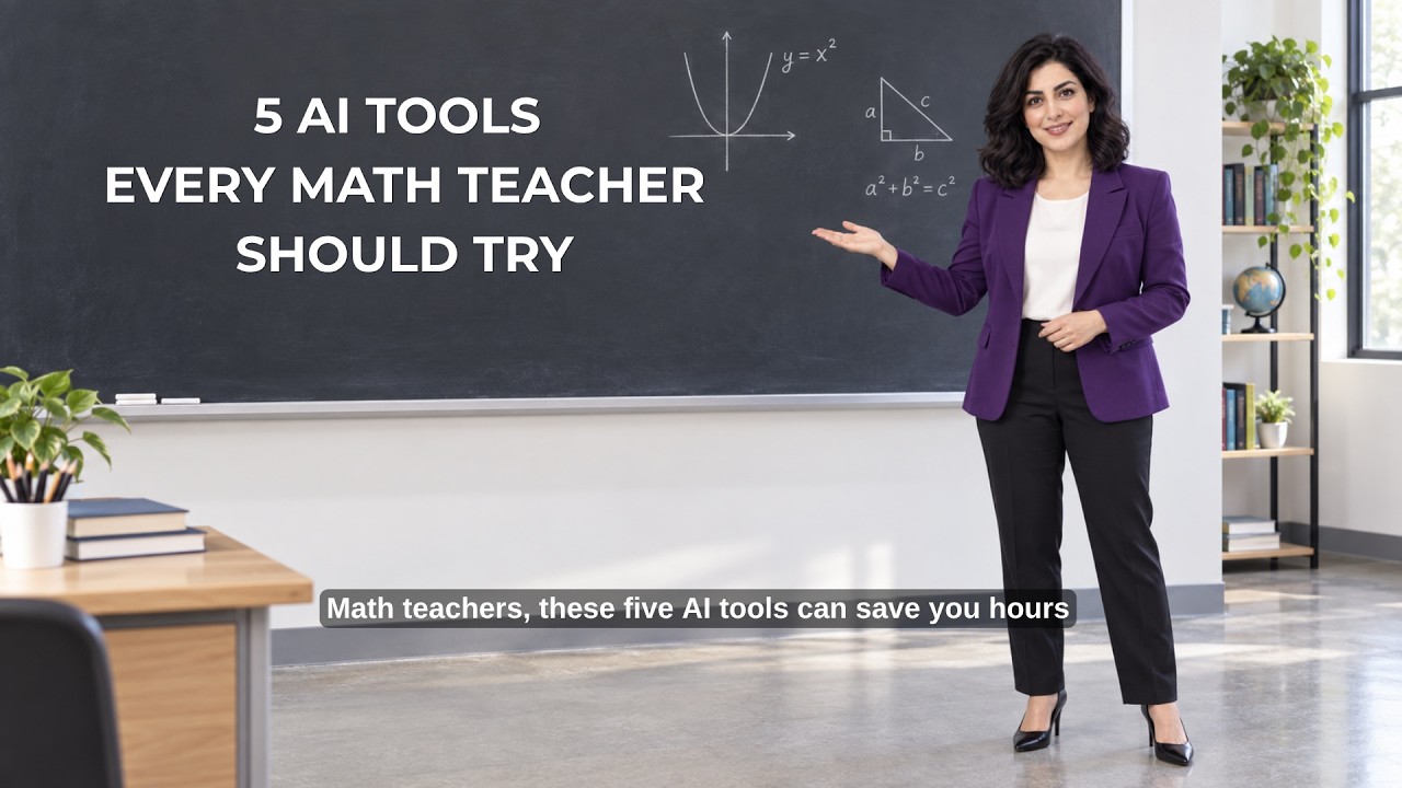 ⁣5 AI Tools Every Math Teacher Should Try in 2026