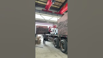 The galvanized coils will be shipped to the port to be loaded into containers.#steel