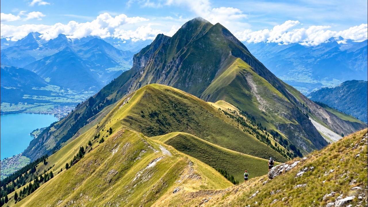 Running Switzerland's Most Notorious Ridge (Hardergrat)
