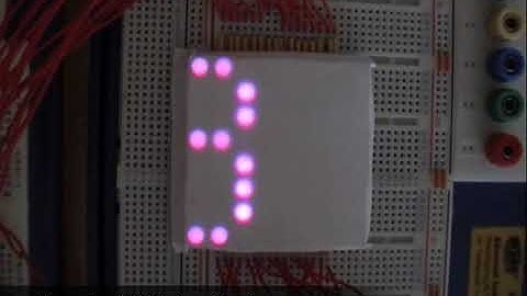 RGB LED Scrolling Clock - Arduino controlled