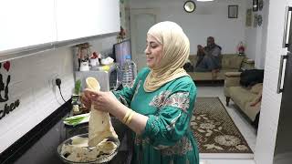 يوم كله حماس سويت معدس لذيذ رحنه للماركت بالليل غسلة زوليت المطبخ